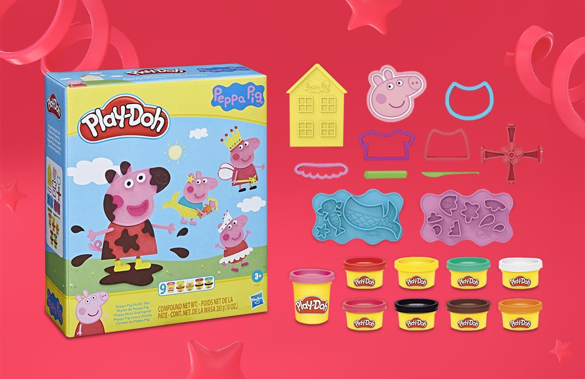 Play-Doh Peppa Pig Stylin’ Set